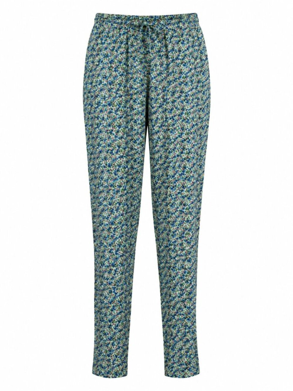 NWT State of Day Dream Ditsy Floral Jogger Sleep Pants Sz S Light Green Blue
